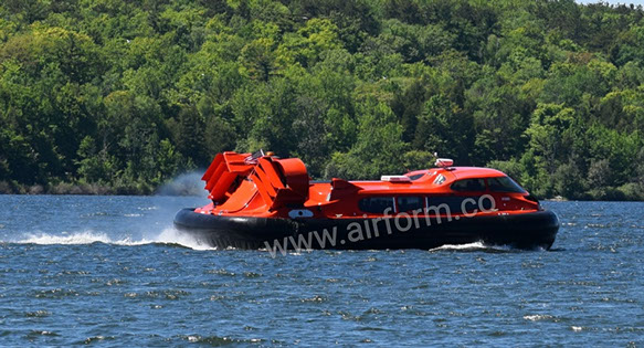 Air Form's AF46 hovercraft operating